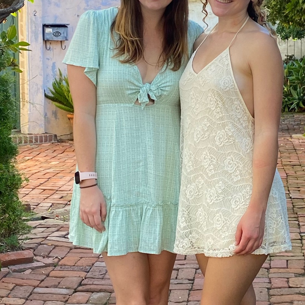 Mint Green Dress